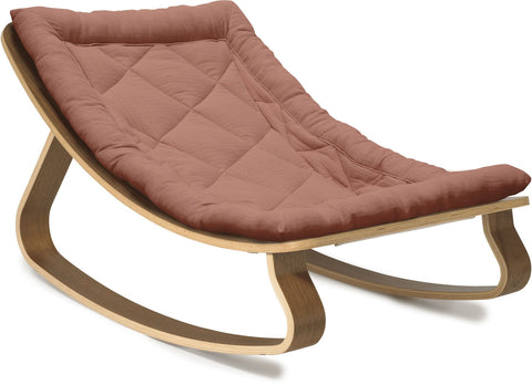 Charlie Crane Levo Baby Rocker Bois de Rose - Walnut Baby & Toddler