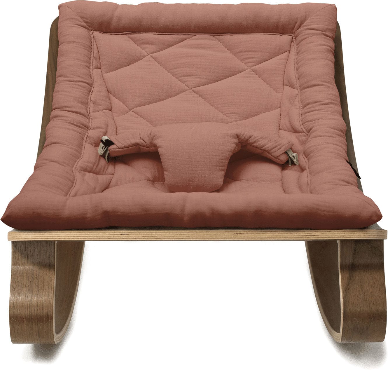 Charlie Crane Levo Baby Rocker Bois de Rose - Walnut Baby & Toddler