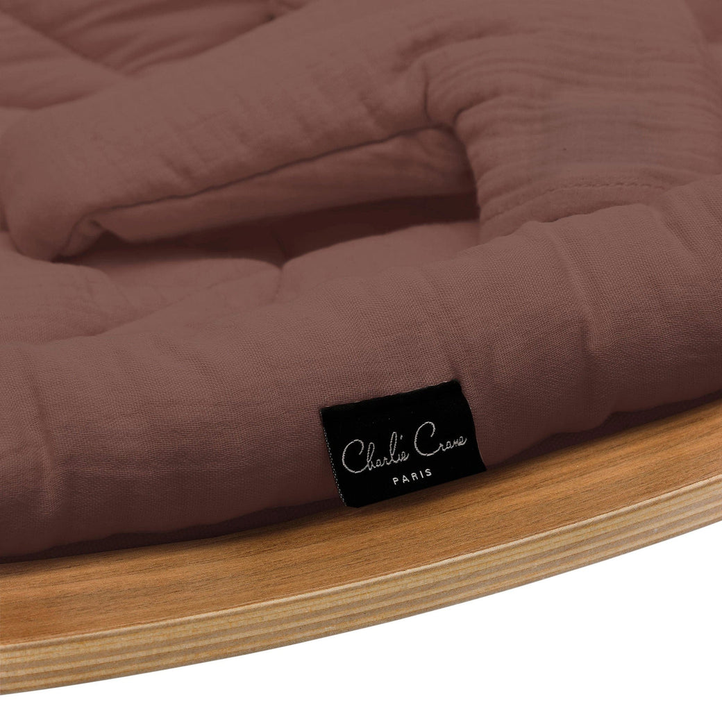 Charlie Crane Levo Baby Rocker Bois de Rose - Walnut Baby & Toddler