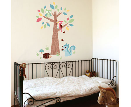 Forest Friends Wall Stickers - Speckled House