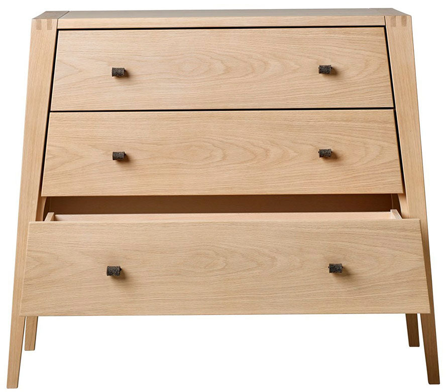 Linea Dresser and Changing Table Natural Wood - Leander