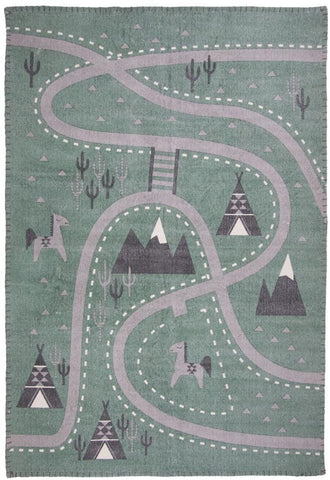 Nattiot Little Western Children's Floor Rug