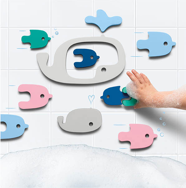 Quutopia Whale Bath Puzzle - Quut