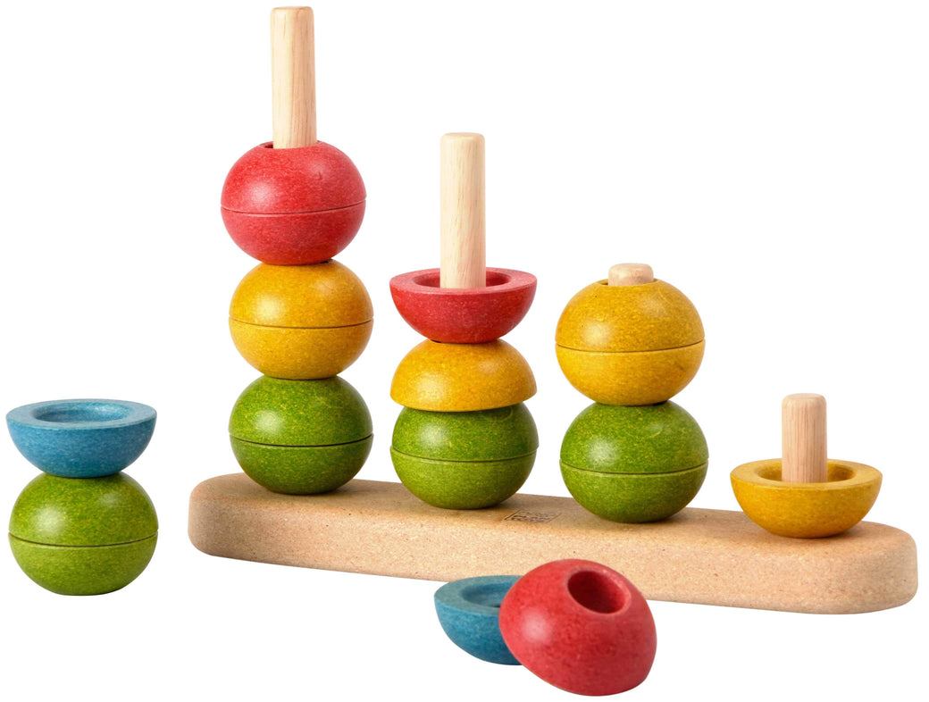 Plan Toys Sort and Count Round Stacker