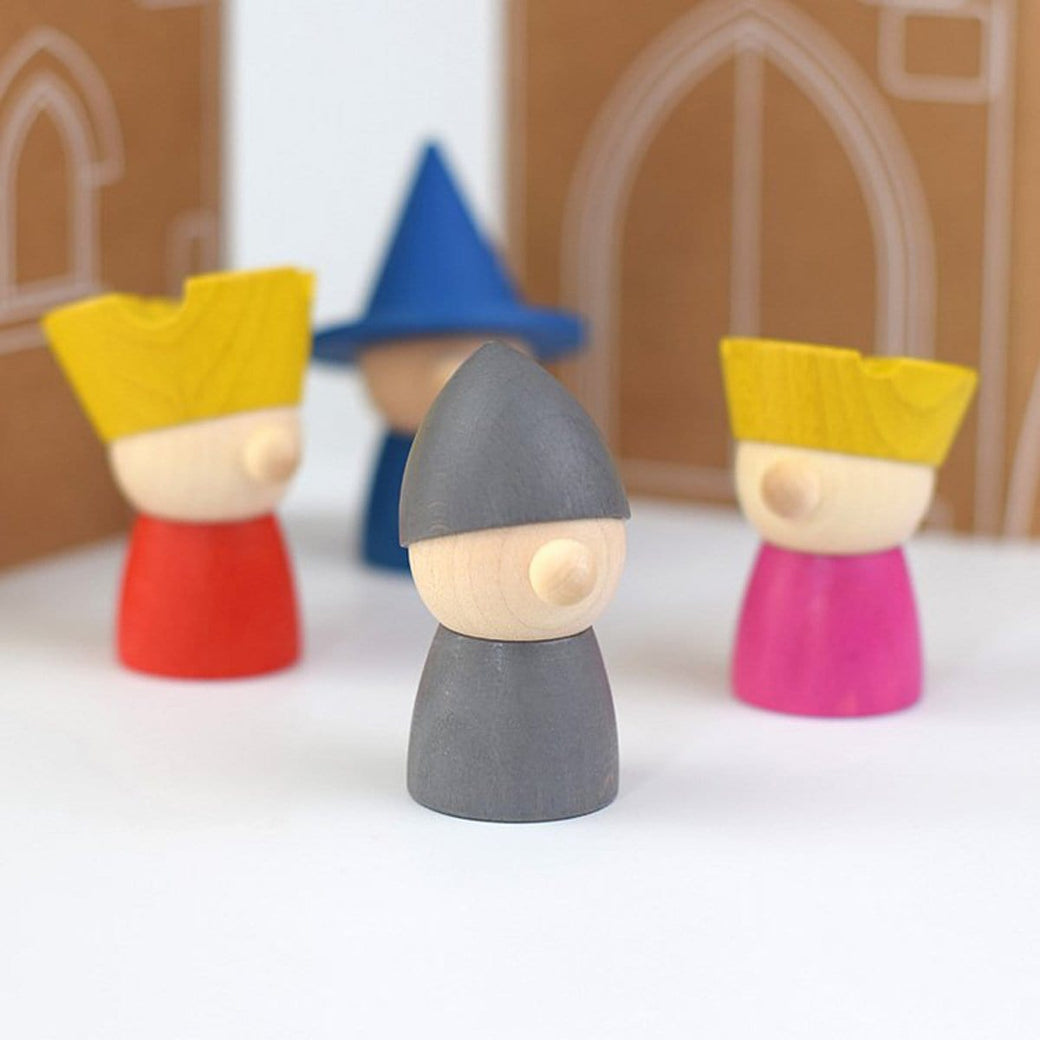 Milaniwood The Storytellers Wooden Finger Puppet Set
