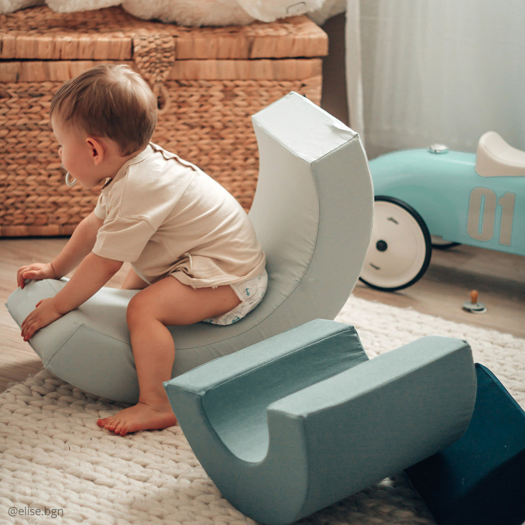 Milo Playful Rainbow Foam Cushion Block Set Farrow