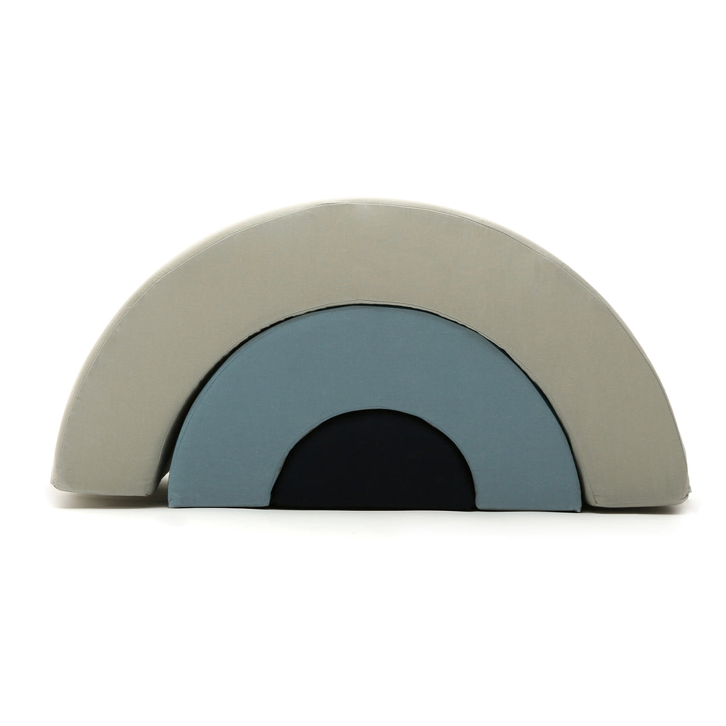 Milo Playful Rainbow Foam Cushion Block Set Farrow