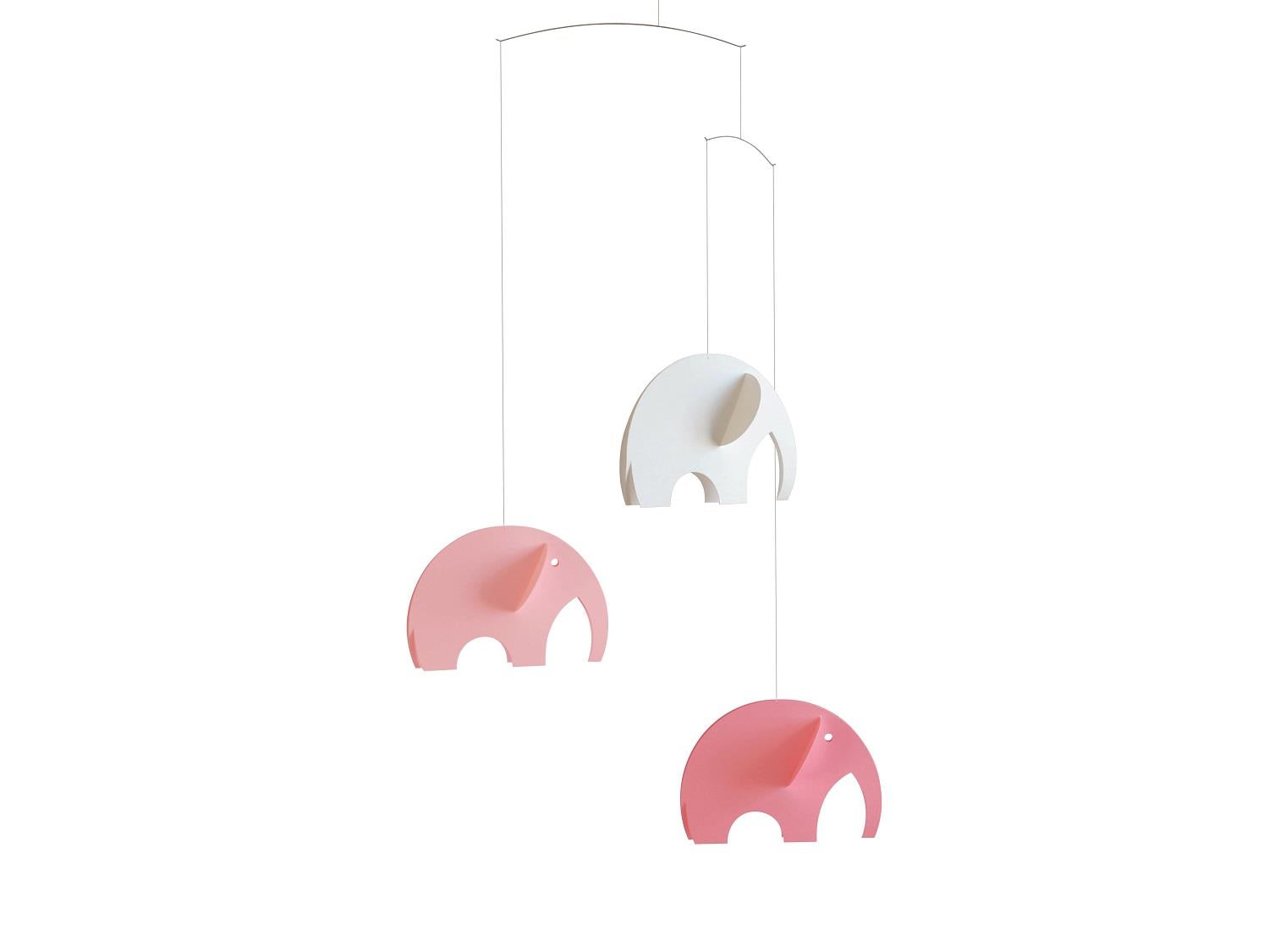 Olephants Mobile Pink - Flensted Mobiles