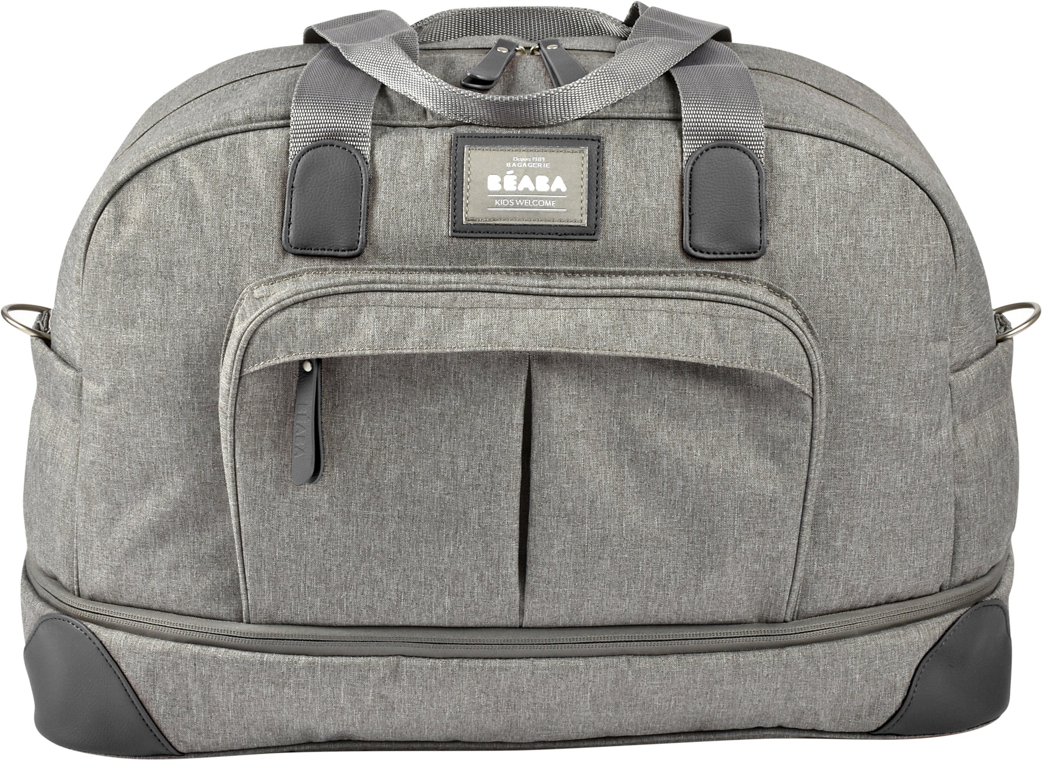 Amsterdam Expandable Changing Bag Heather Grey - Beaba