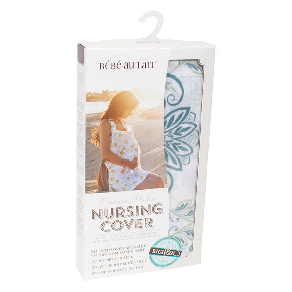 Nursing Cover Muslin Isla - Bebe Au Lait