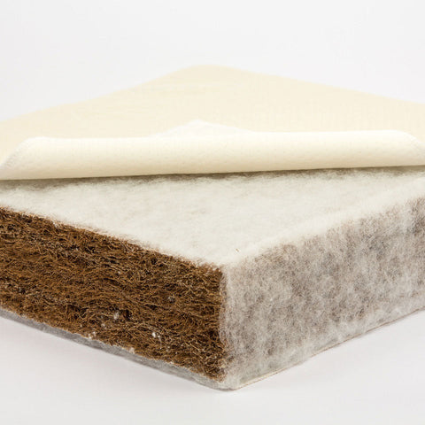 Natural Coir Baby Cot Mattress 60 x 120 cm - Bebemoda