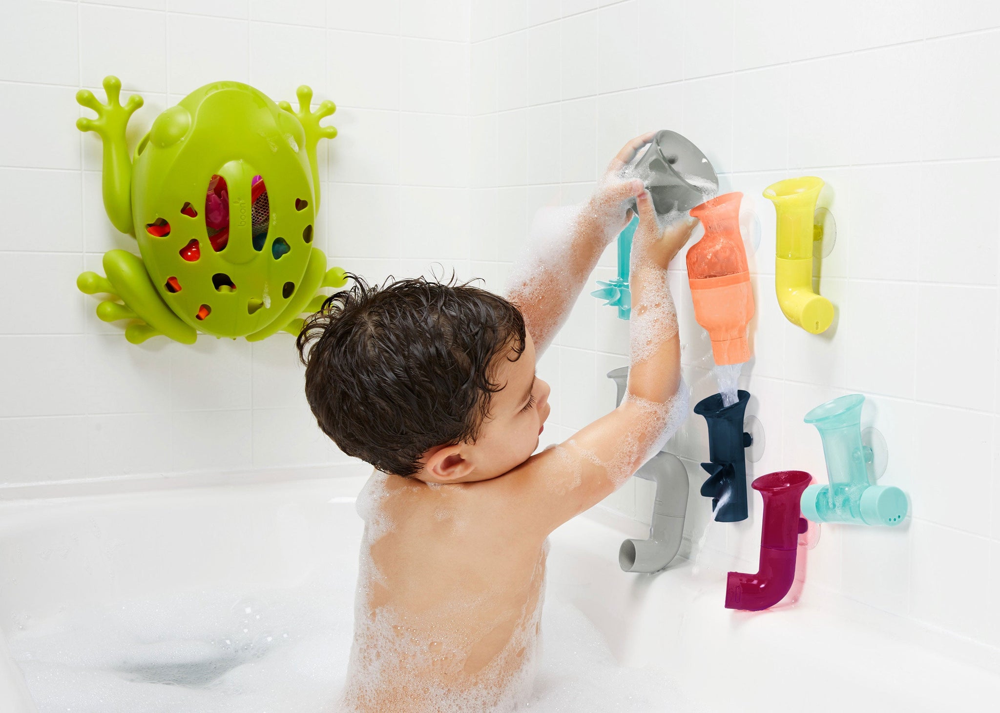 Tubes Building Bath Toy Set - Boon