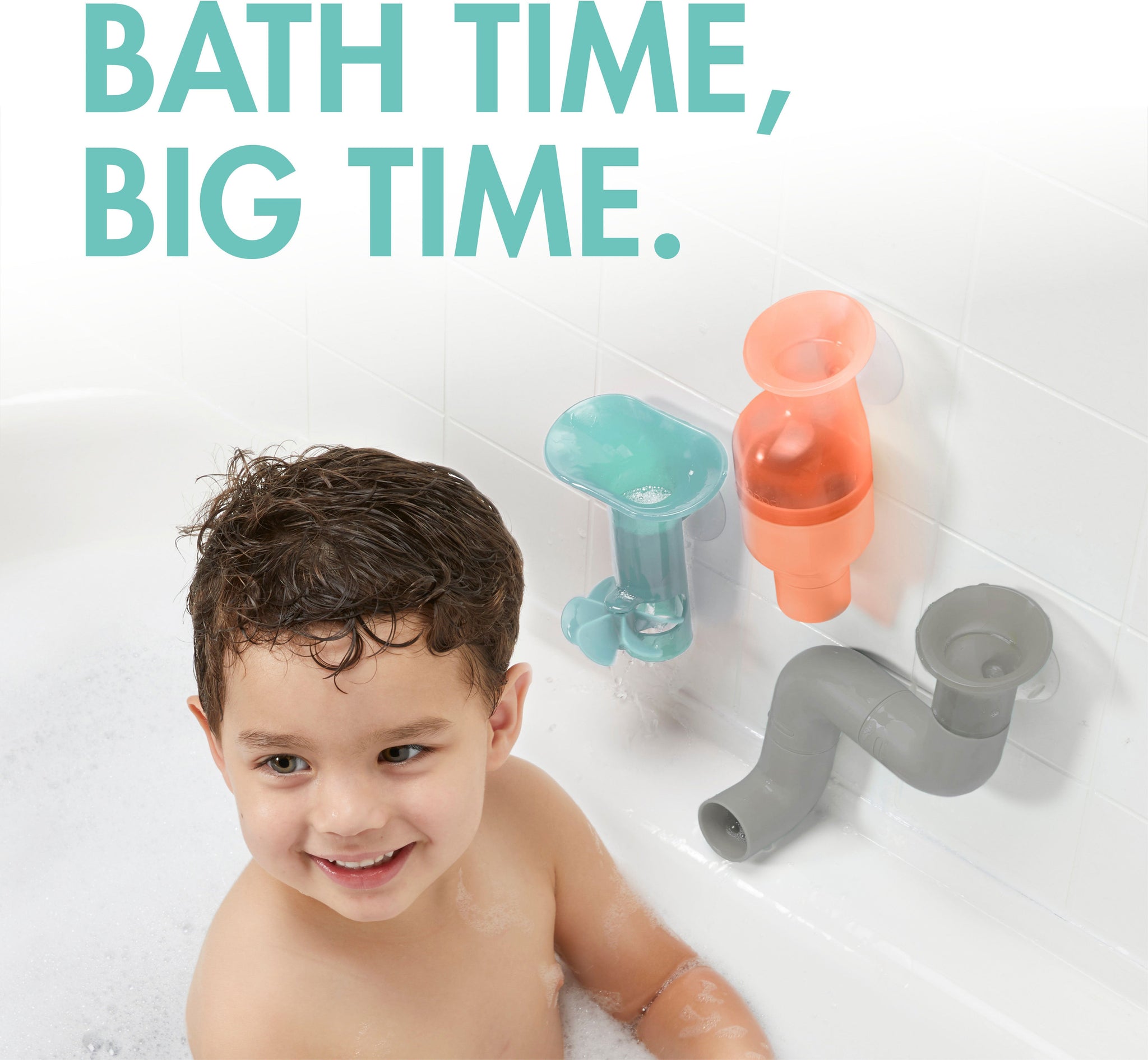 Tubes Building Bath Toy Set - Boon