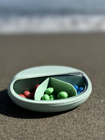 Minidisc™ Spinning Snack Box Blue