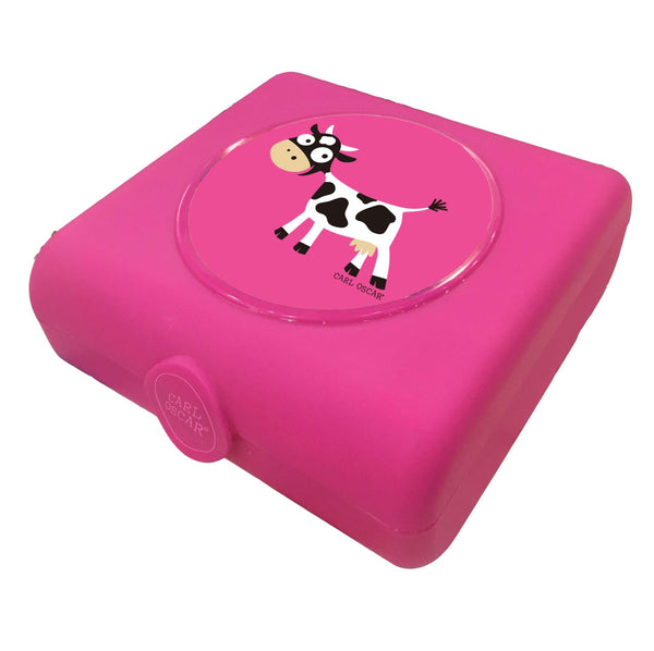 Sandwich Box Cow Purple - Carl Oscar