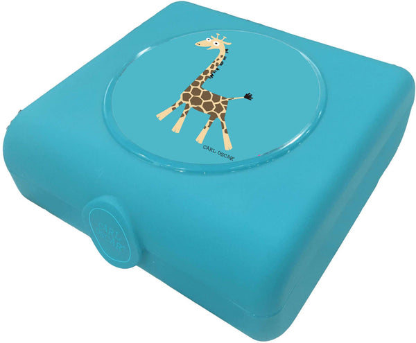 Sandwich Box Giraffe Turqoise - Carl Oscar