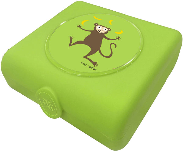 Sandwich Box Monkey Lime - Carl Oscar