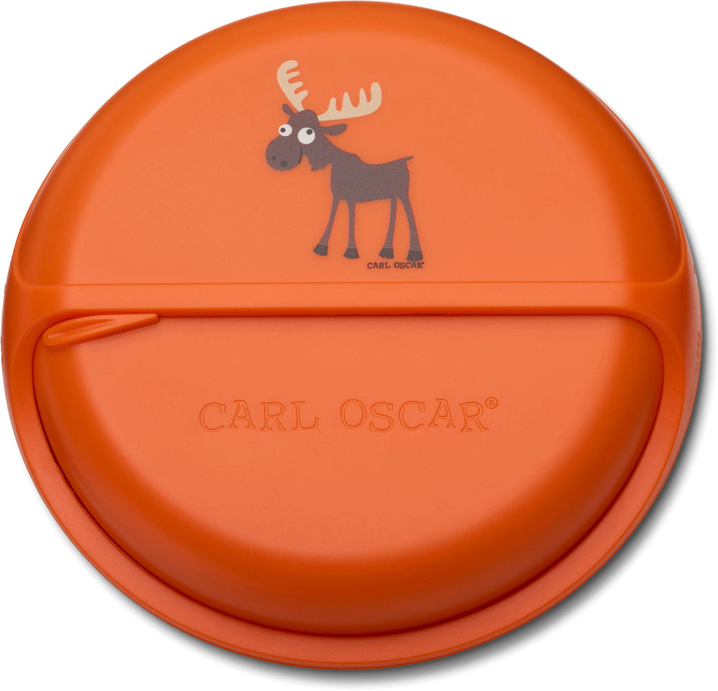 Spinning Bento disc lunch organiser Moose Orange - Carl Oscar