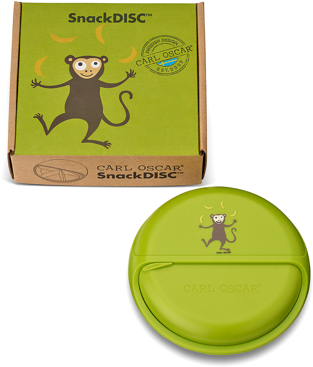 Spinning snack disc organiser Monkey Lime - Carl Oscar