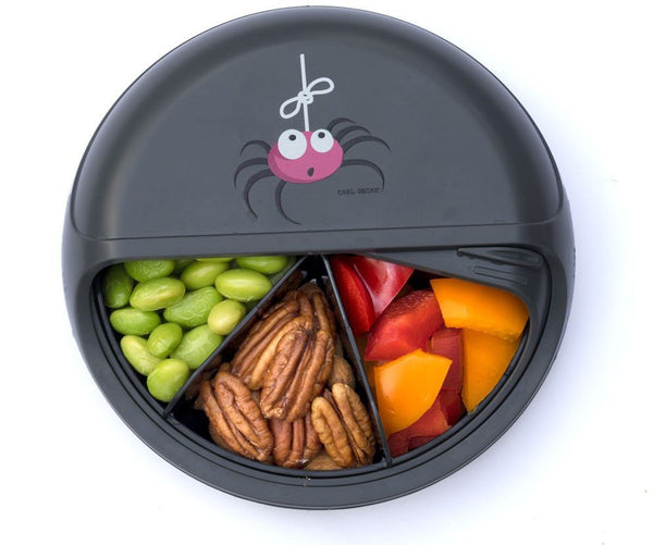 Spinning snack disc organiser Spider Grey - Carl Oscar