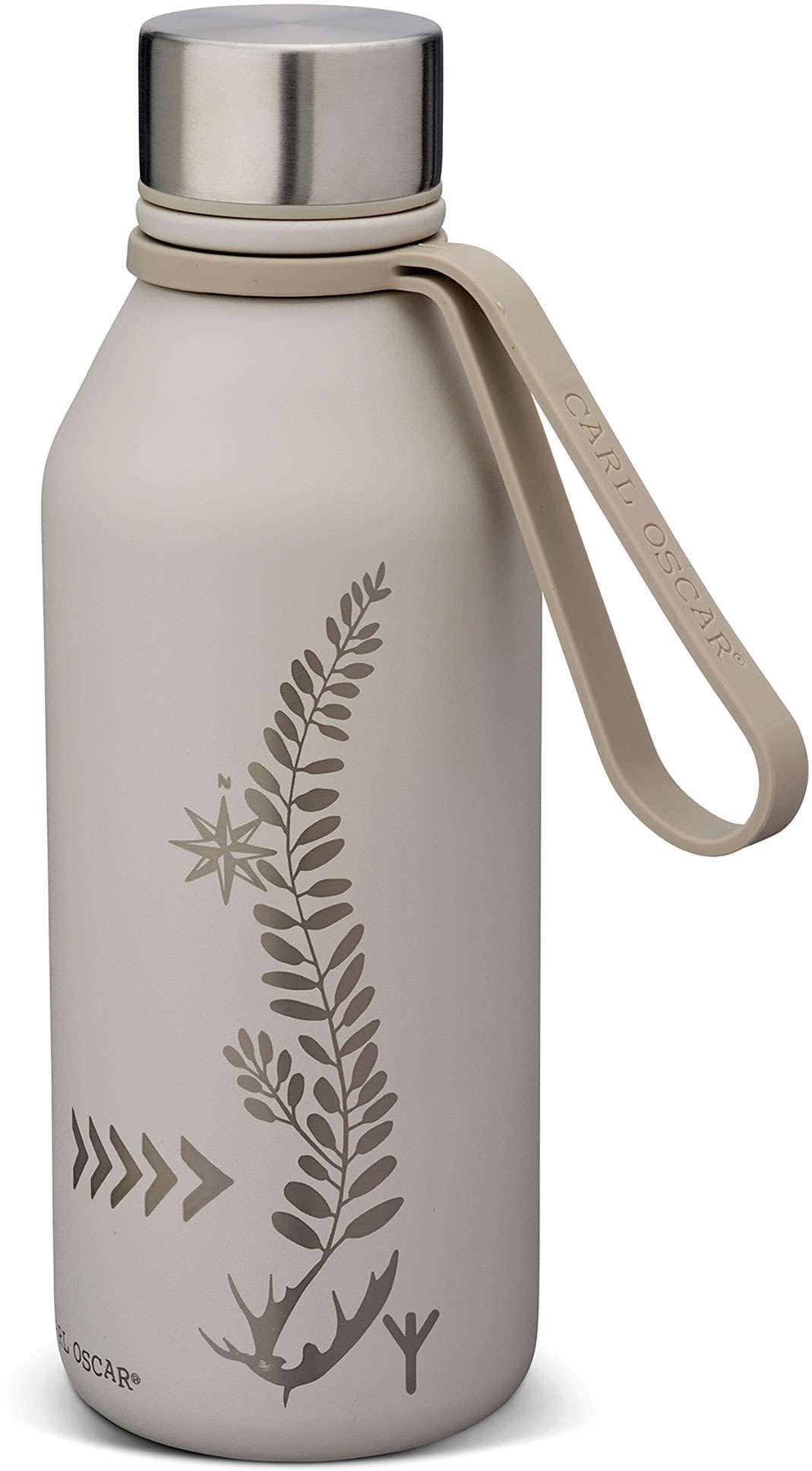 TEMPflask™ 500ml Thermal Bottle Grey - Carl Oscar