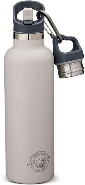 TEMPflask™ 700ml Thermal Bottle Grey - Carl Oscar