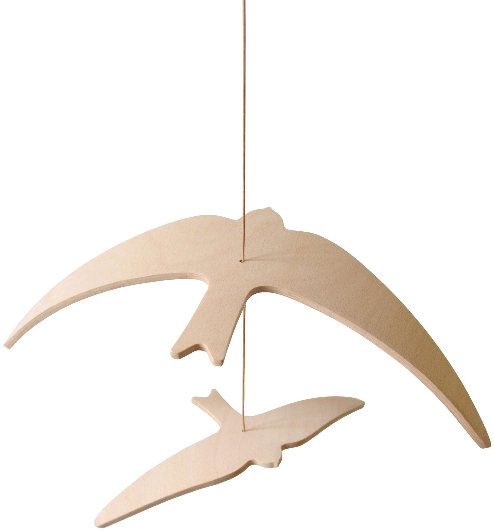 Kano Wooden Swallow Birds Mobile - Charlie Crane