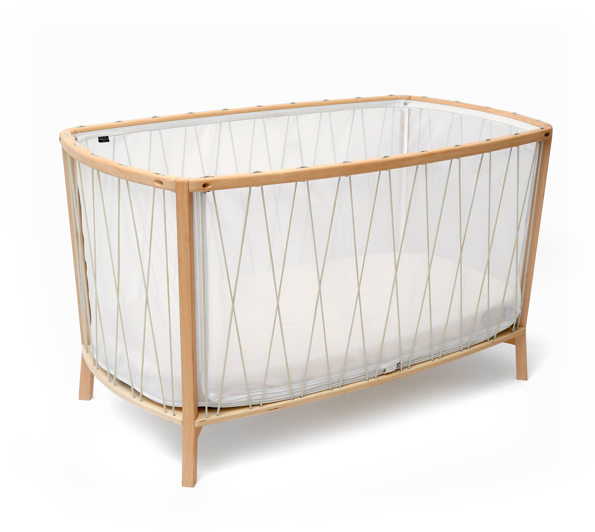 Kimi Baby Cot Bed Desert - Charlie Crane