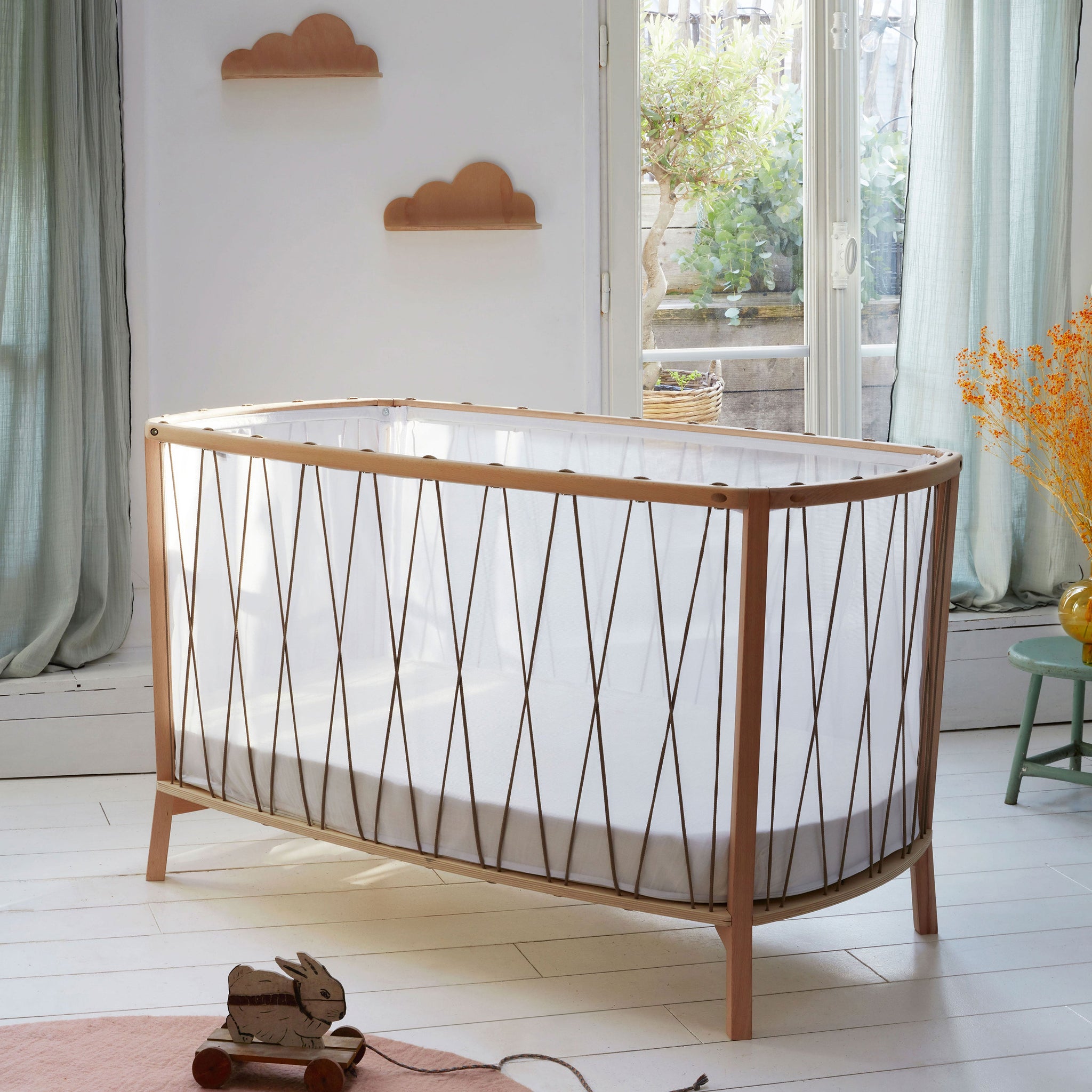 Kimi Baby Cot Bed Desert - Charlie Crane