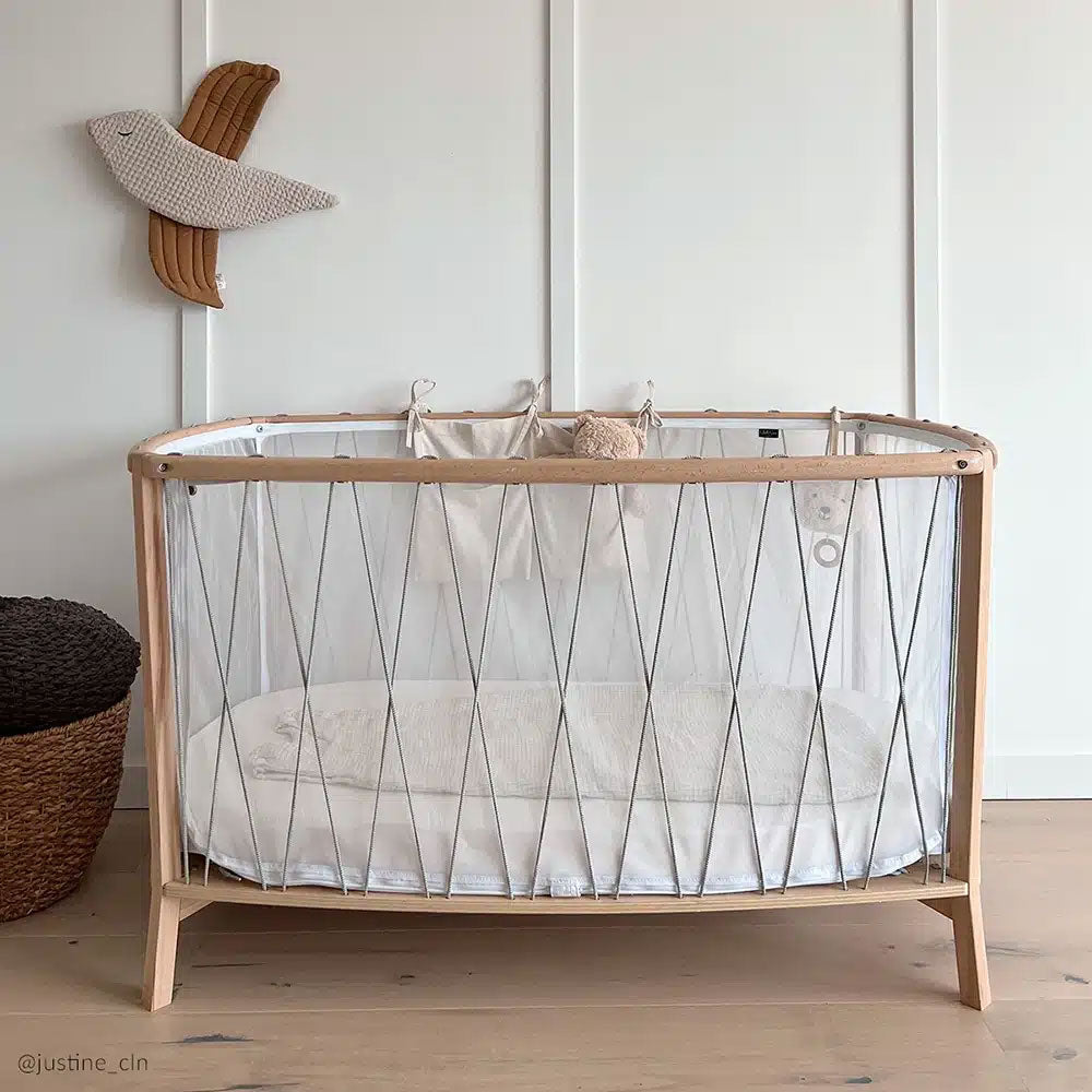 Kimi Baby Cot Bed Lichen - Charlie Crane