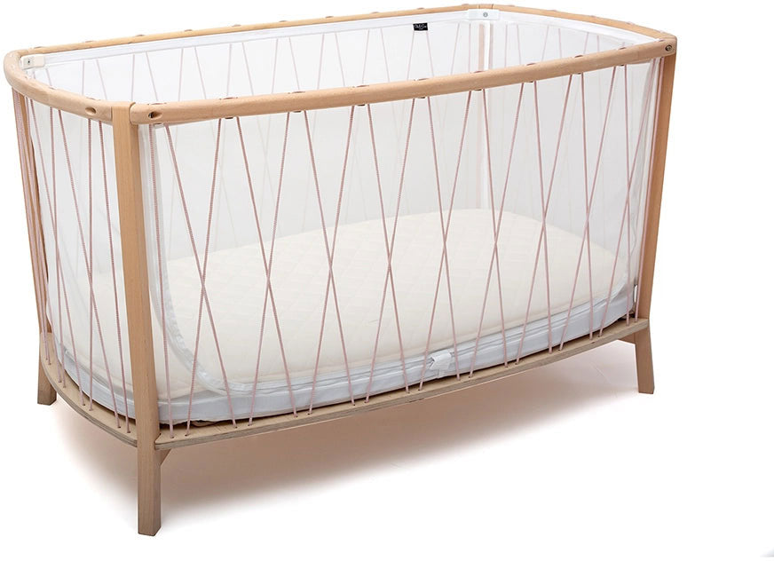 Kimi Baby Cot Bed Rose Wood - Charlie Crane