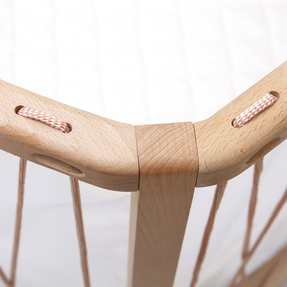 Kimi Baby Cot Bed Rose Wood - Charlie Crane