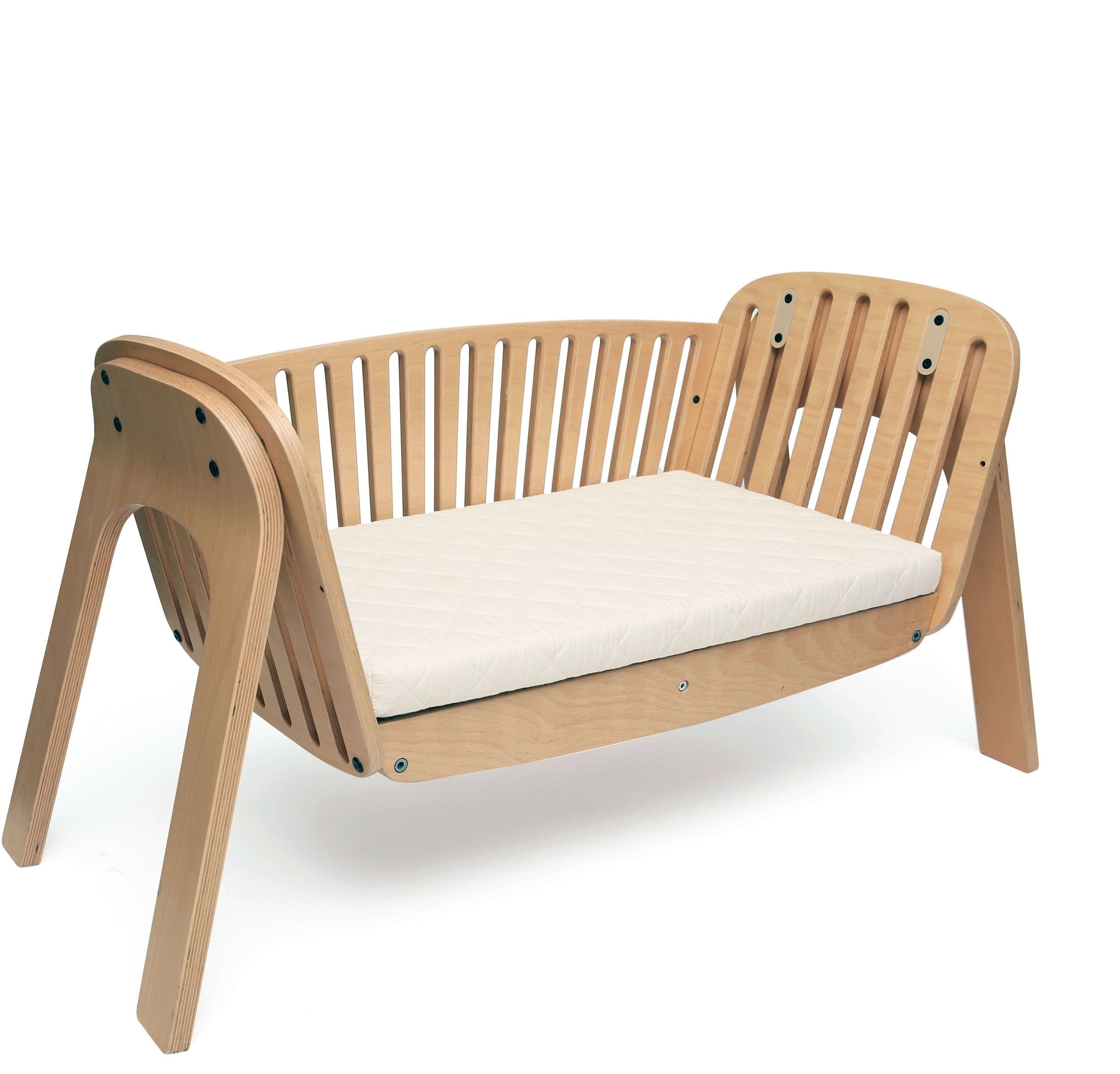 Kodo Bedside Crib to Bench - Charlie Crane