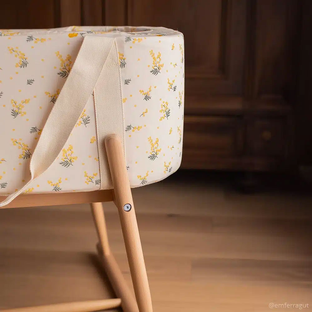 Kuko Moses Basket Mimosa - Charlie Crane