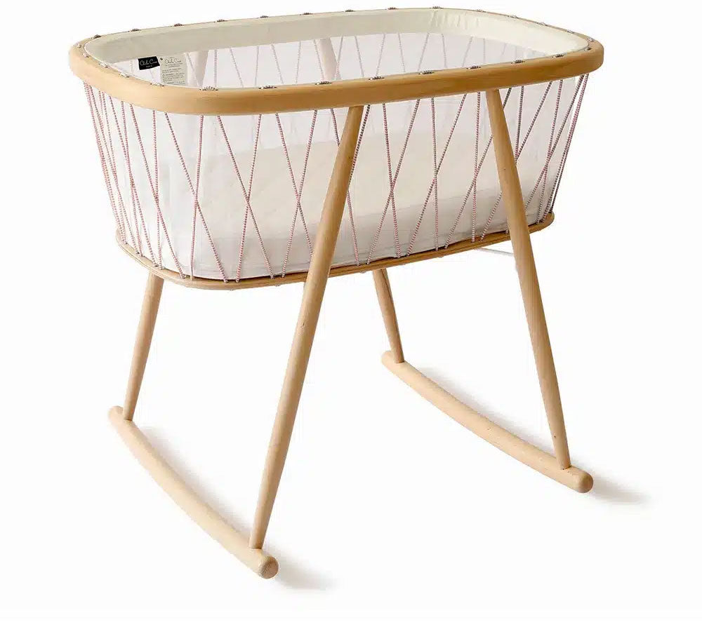 Kumi Baby Cradle Bois de Rose - Charlie Crane