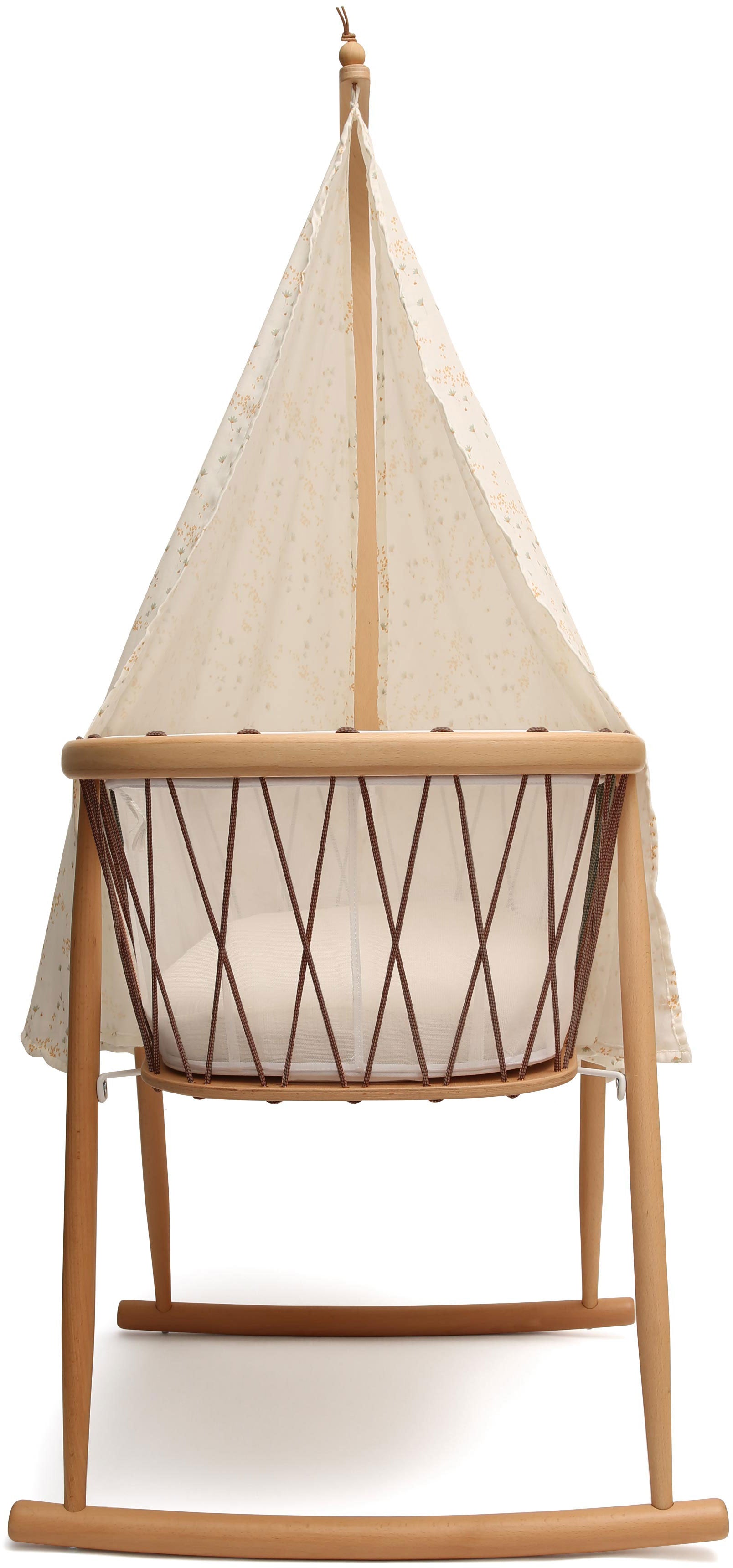 Kumi Baby Cradle Hazelnut - Charlie Crane