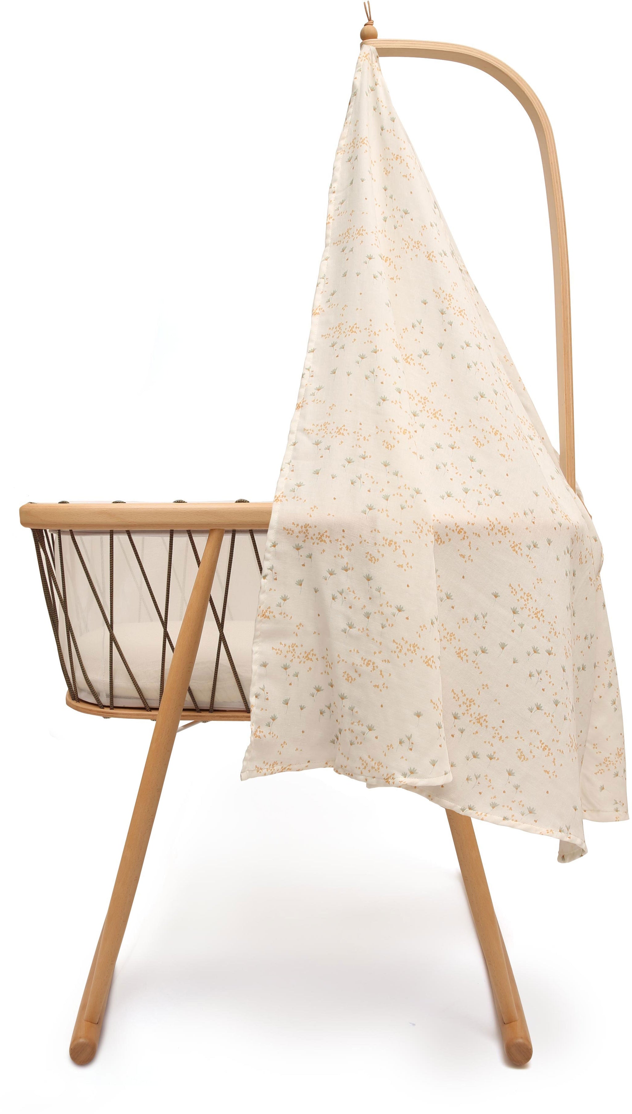 Kumi Baby Cradle Hazelnut - Charlie Crane