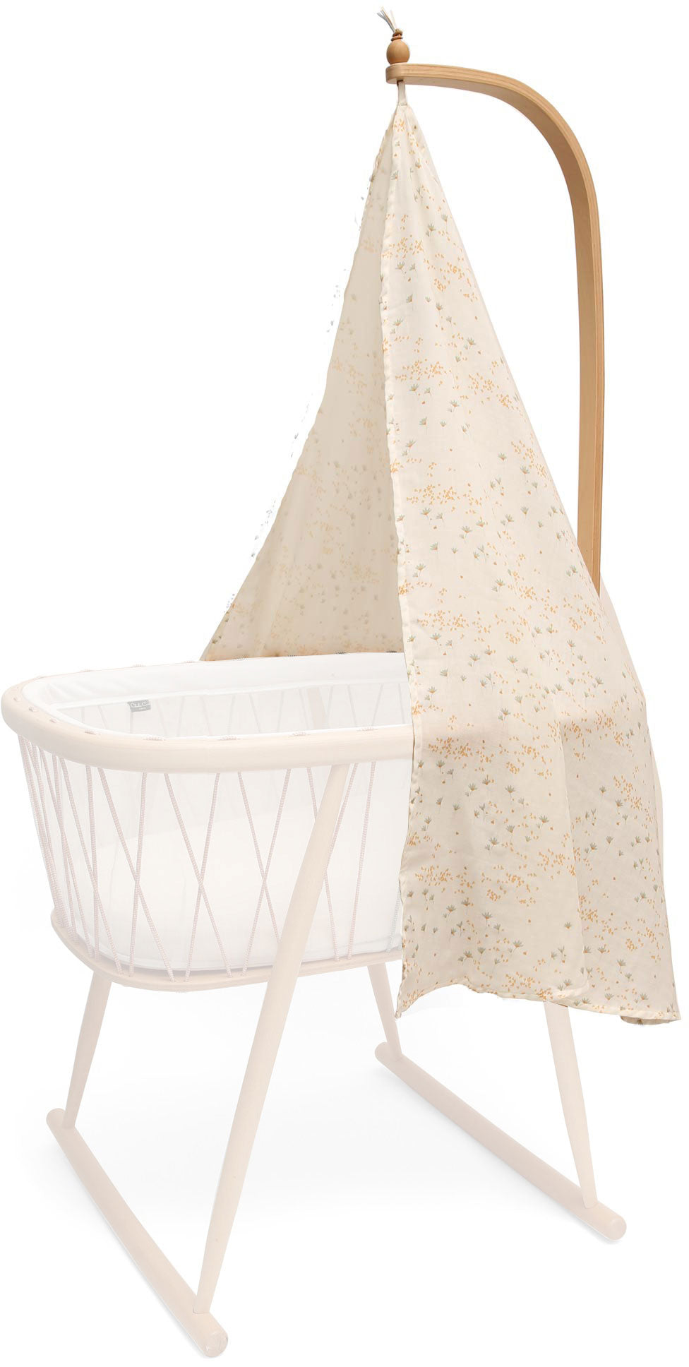 Kumi Baby Cradle Hazelnut - Charlie Crane