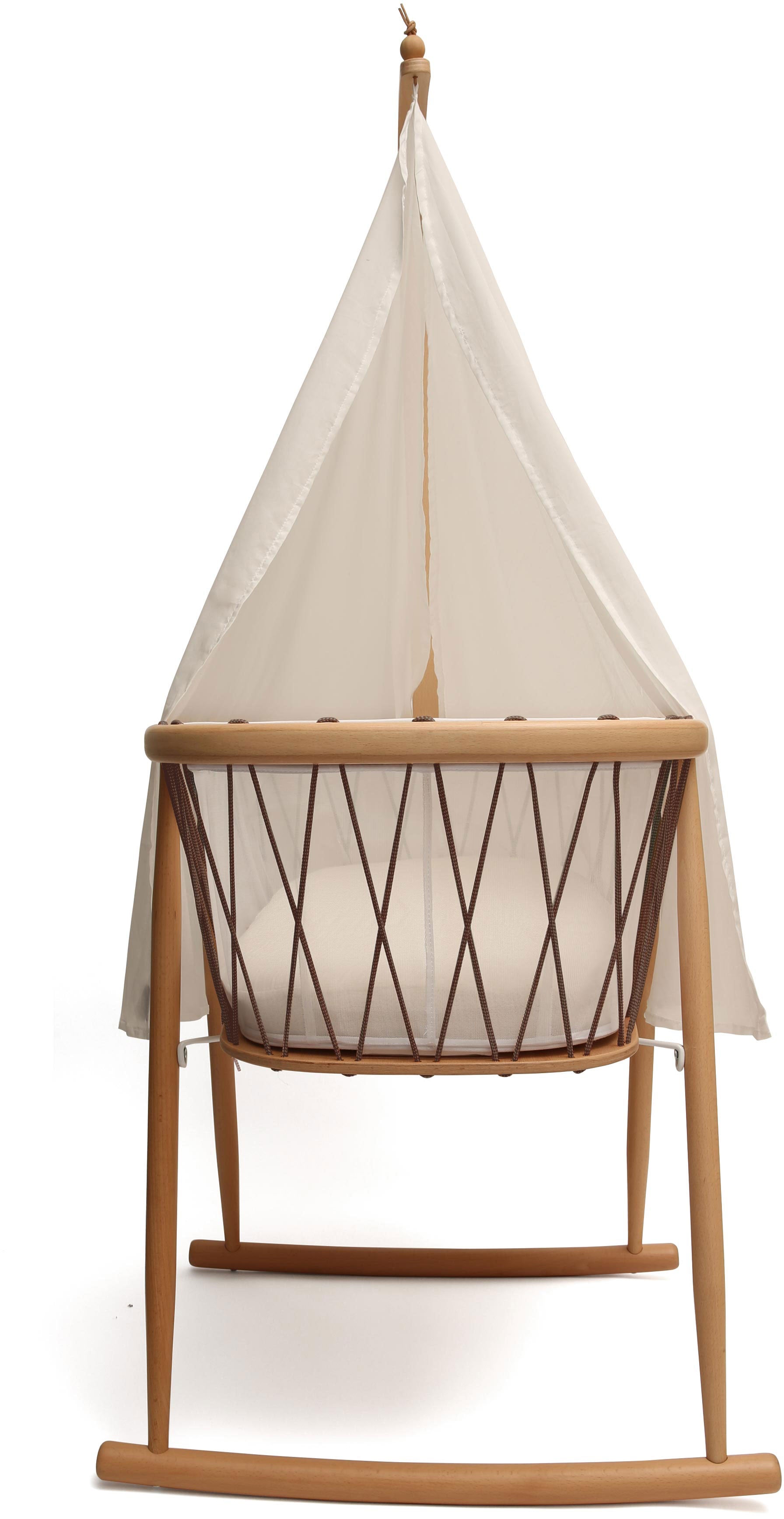 Kumi Baby Cradle Bois de Rose - Charlie Crane