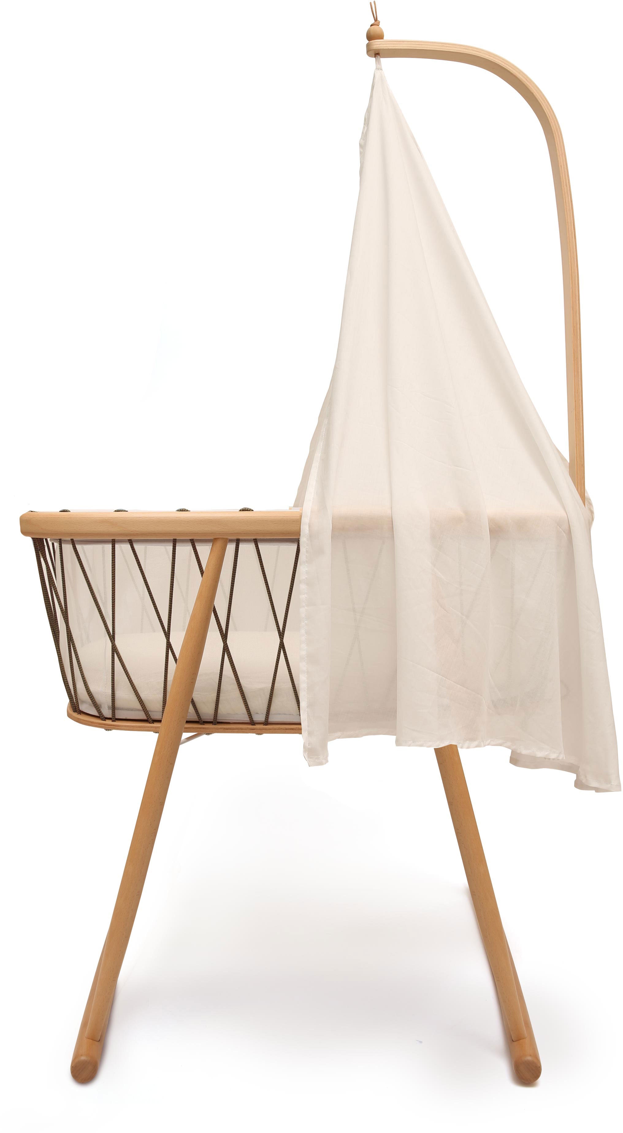 Kumi Baby Cradle Bois de Rose - Charlie Crane