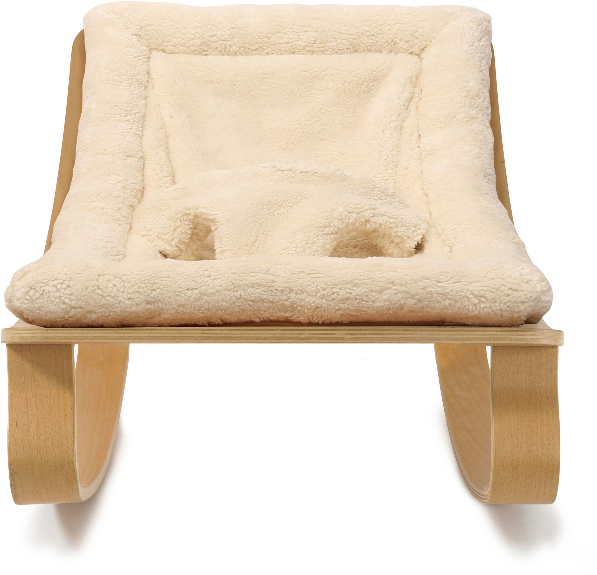 Levo Baby Rocker Fur Milk - Natural - Charlie Crane