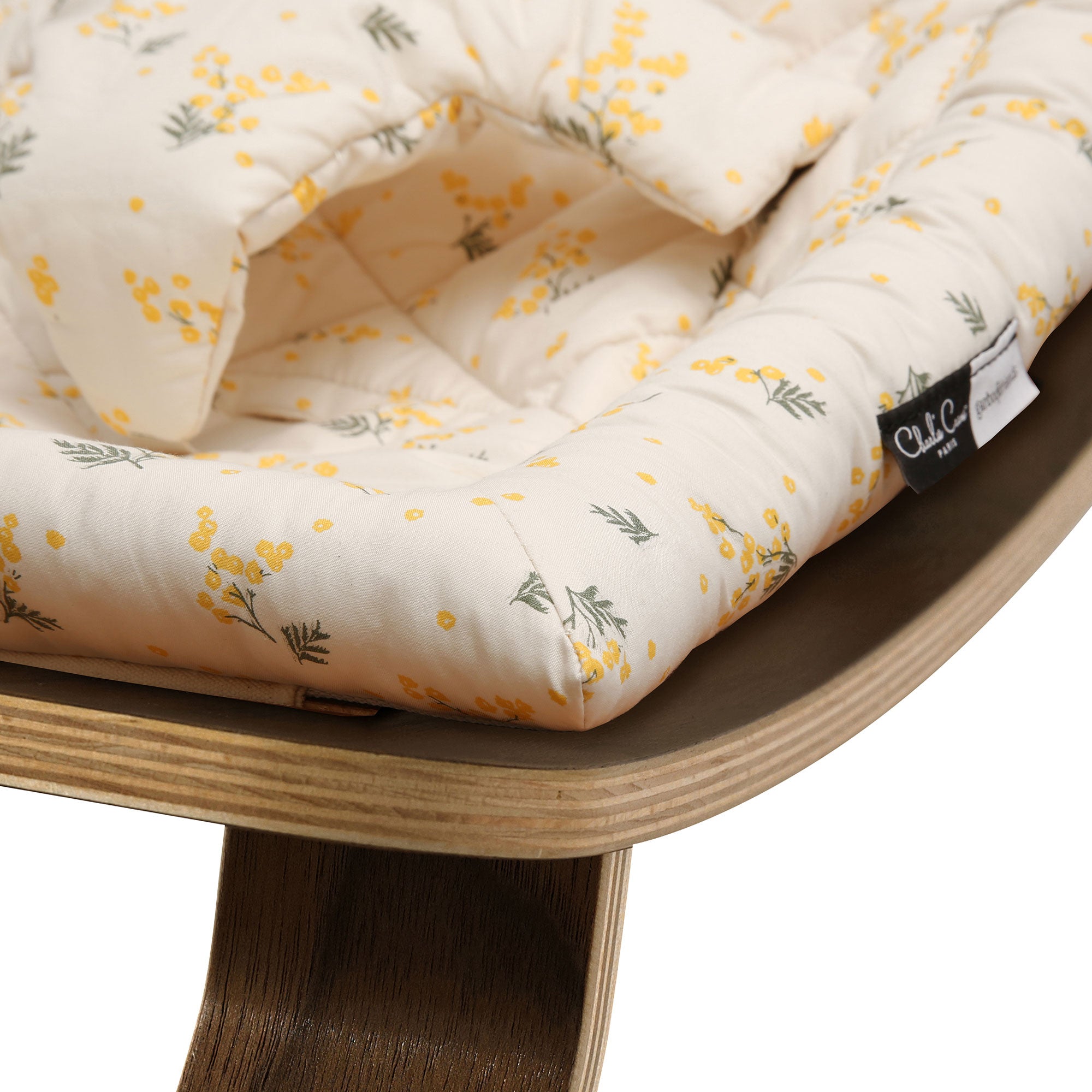 Levo Baby Rocker Mimosa - Walnut - Charlie Crane