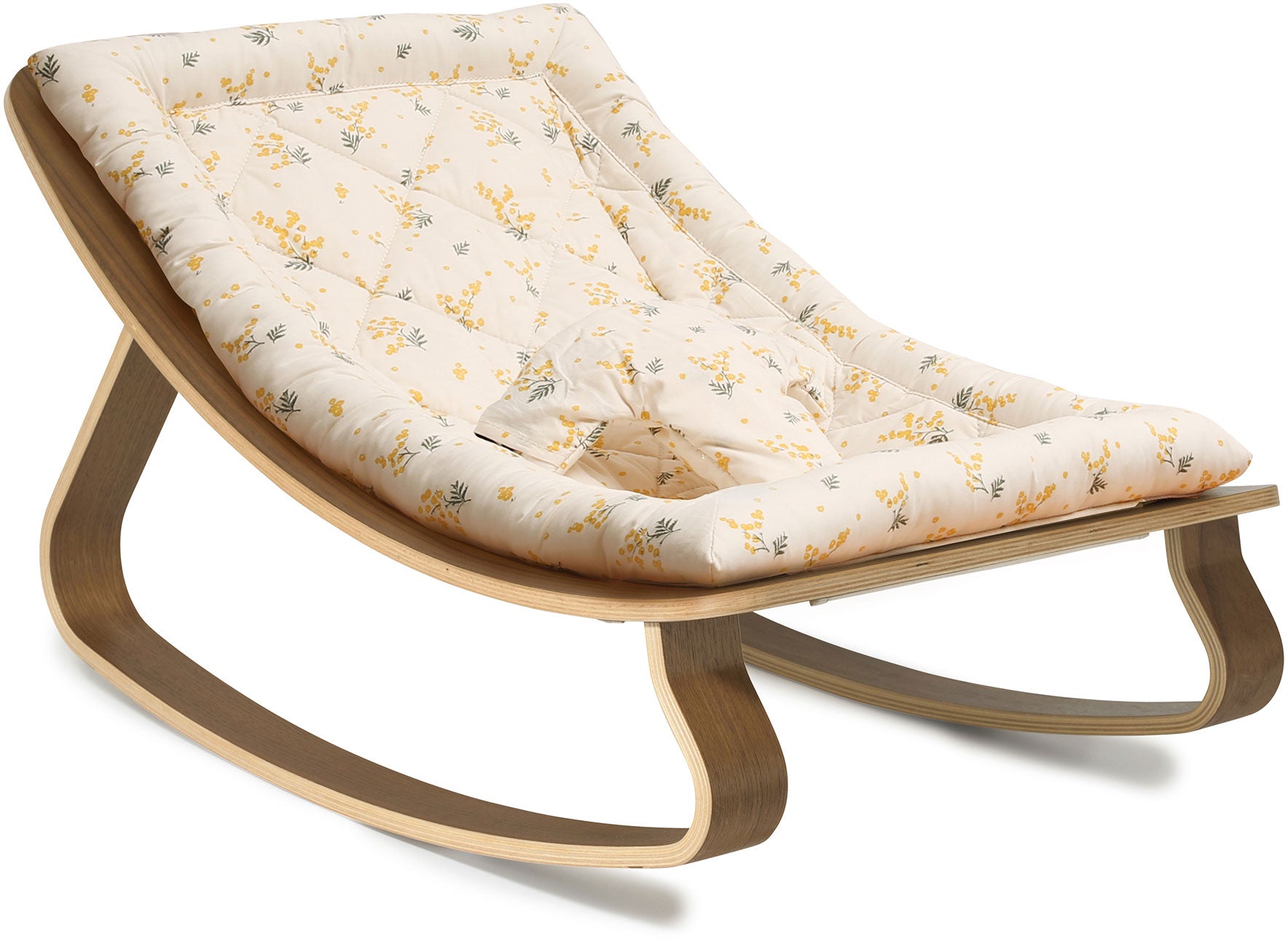 Levo Baby Rocker Mimosa - Walnut - Charlie Crane