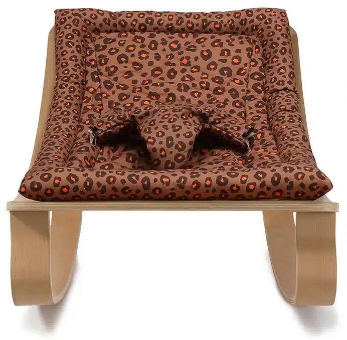 Levo Baby Rocker Modetrotter Leopard - Natural - Charlie Crane