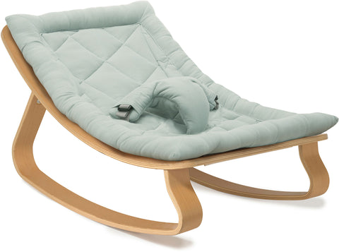 Levo Baby Rocker Organic Farrow Grey - Natural - Charlie Crane