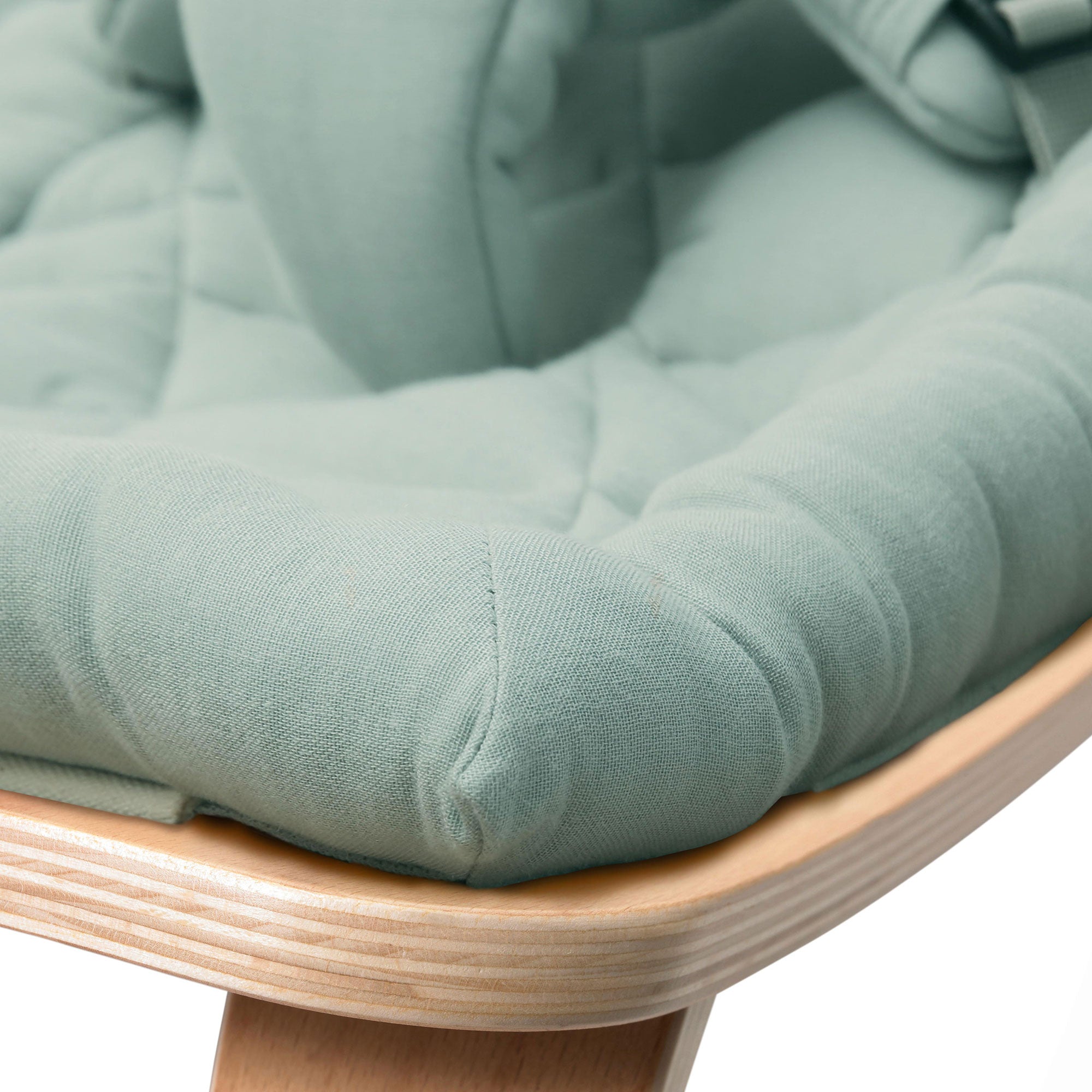 Levo Baby Rocker Organic Farrow Grey - Natural - Charlie Crane