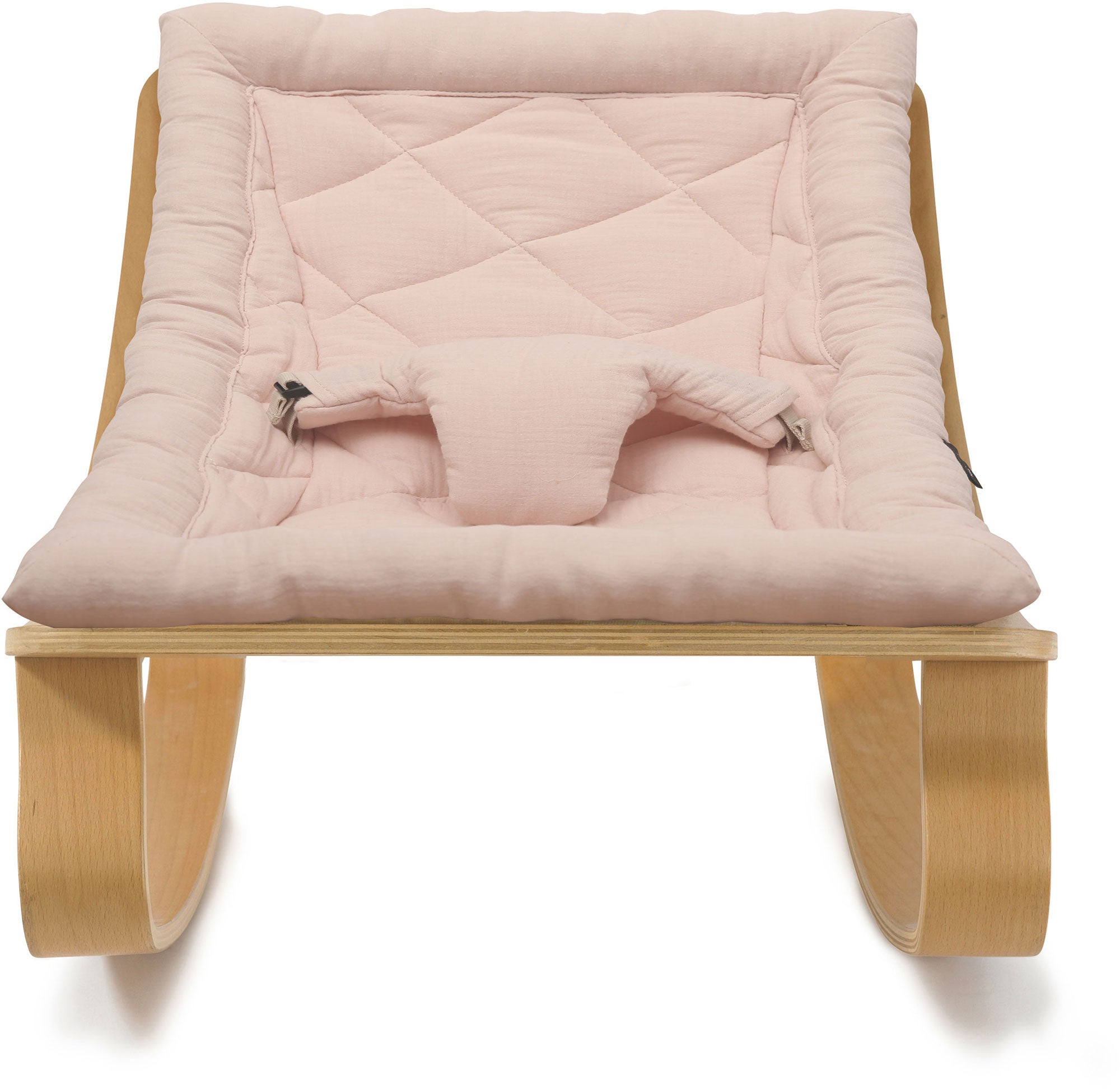 Levo Baby Rocker Organic Nude Pink - Natural - Charlie Crane