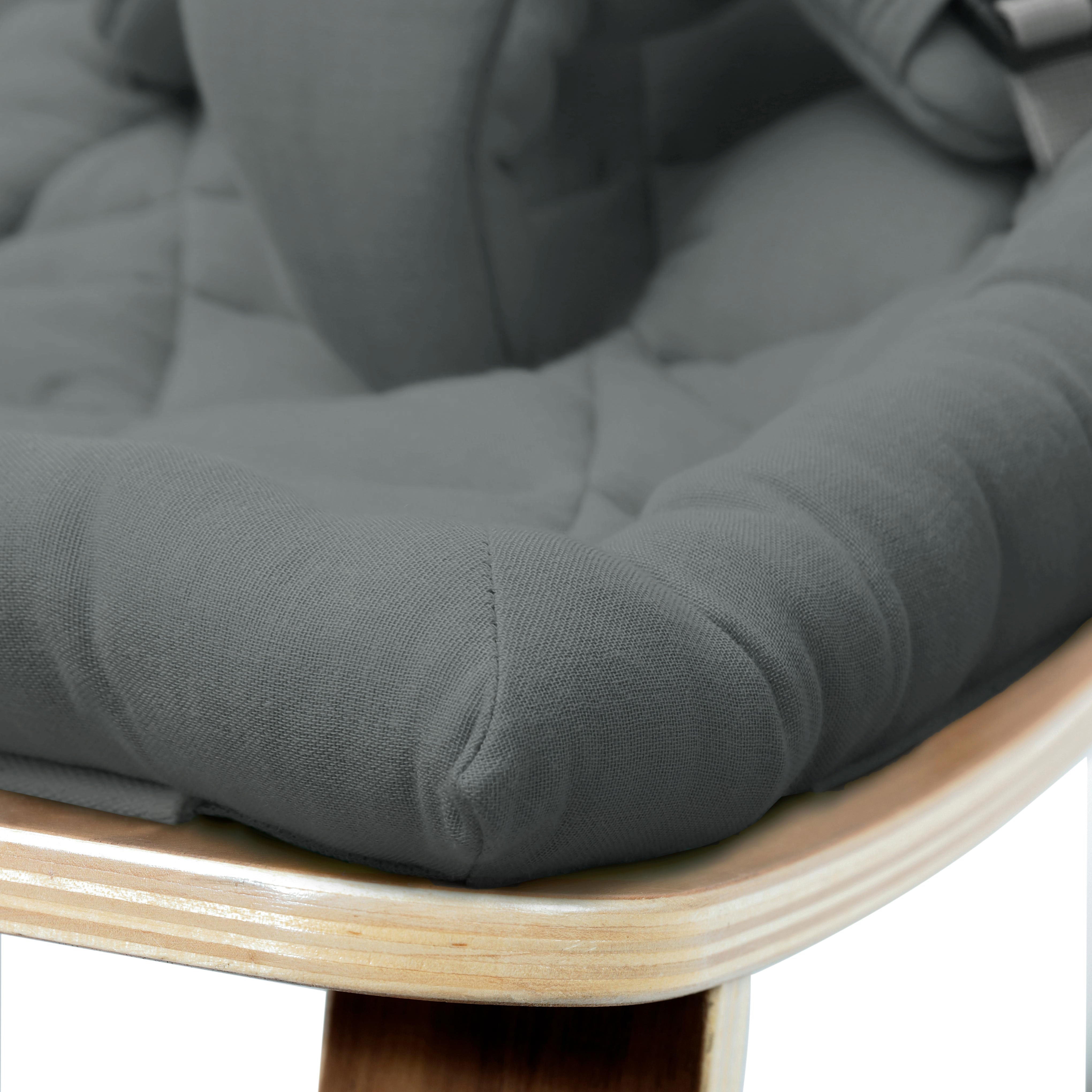 Levo Baby Rocker Organic Orage Walnut  - Charlie Crane