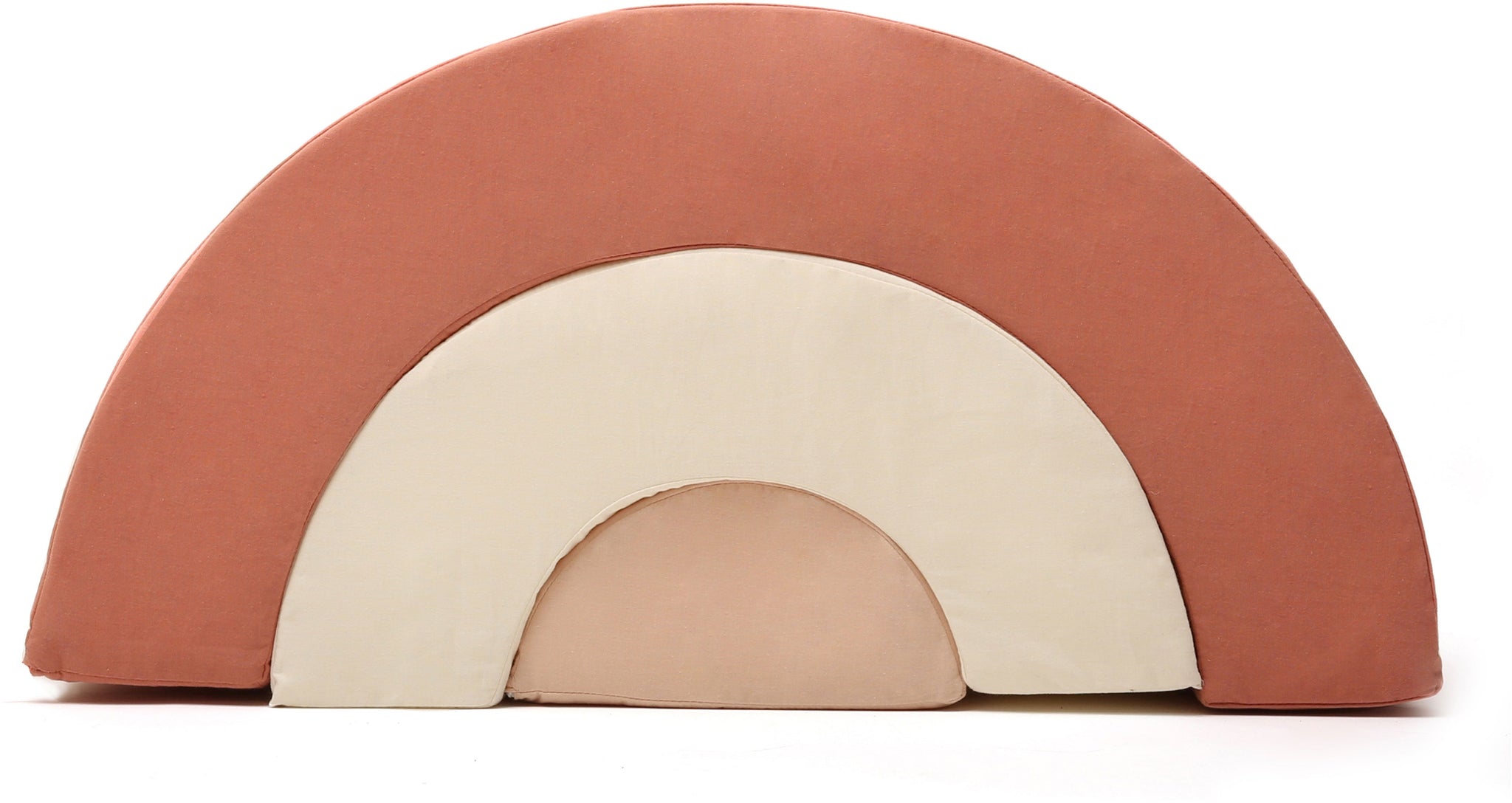 Milo Playful Rainbow Foam Cushion Block Set Bois De Rose - Charlie Crane