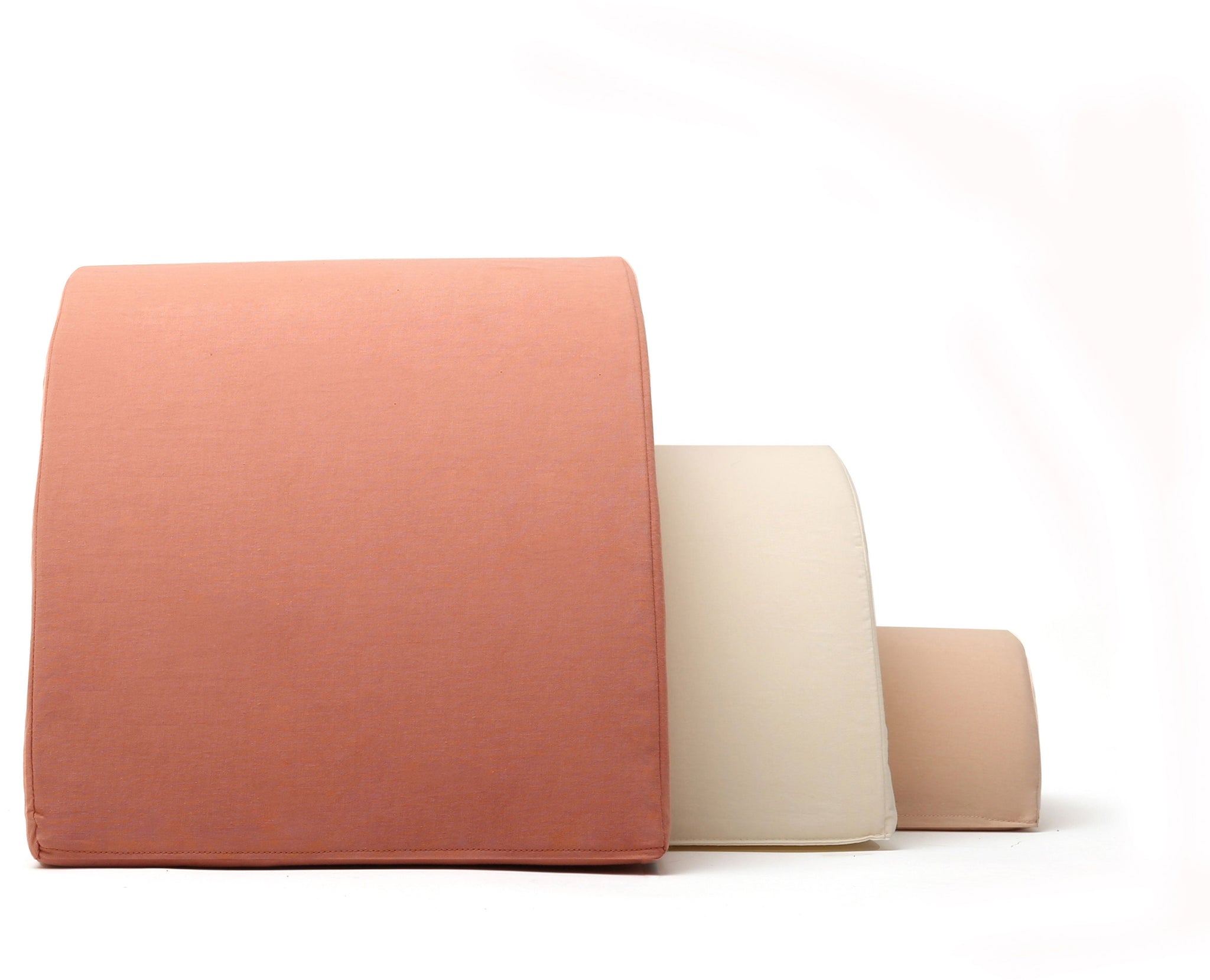 Milo Playful Rainbow Foam Cushion Block Set Bois De Rose - Charlie Crane